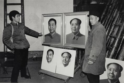Mao Zedong und Hua Guofeng (Xinhua, 1977)