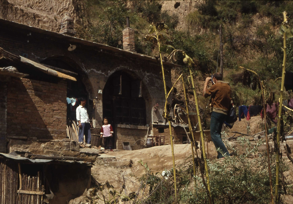 Wohnhöhle in Yan'an 1978